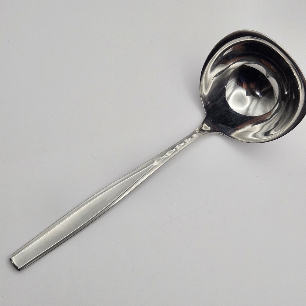 WMF Cromargan LONDON Gravy Ladle Stainless Germany Flatware 7" MCM Discontinued